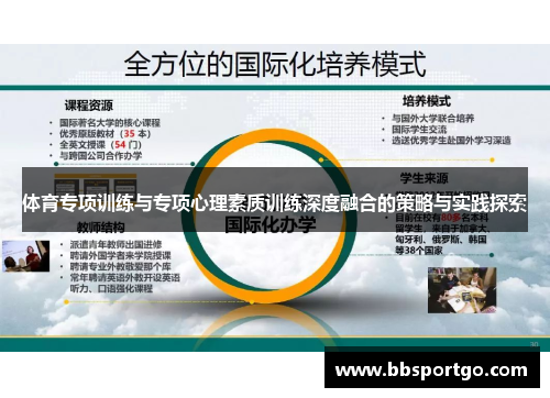 体育专项训练与专项心理素质训练深度融合的策略与实践探索